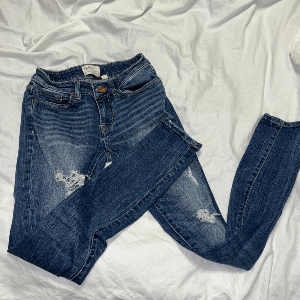 BKE Stella Ankle Skinny Jeans